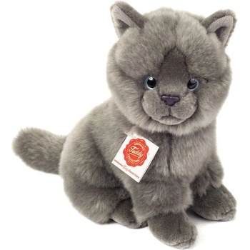 Teddy Hermann mačka kartúzka Chartreux 20 cm