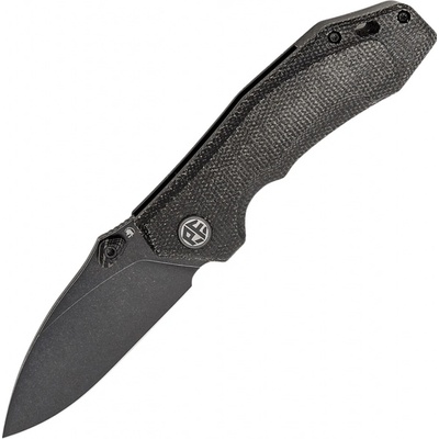 Petrified Fish PFP04 Havrog Black Stonewash K110 Black Micarta PFP04DMDW