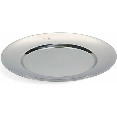 Dezertný tanier z nehrdzavejúcej ocele v striebornej farbe ø 20 cm Oryn – S P Collection