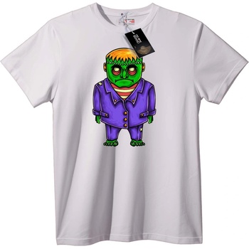 NOONEBRAND Тениска Франкенщайн Чиби - XS, White