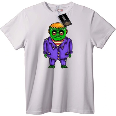 NOONEBRAND Тениска Франкенщайн Чиби - XS, White