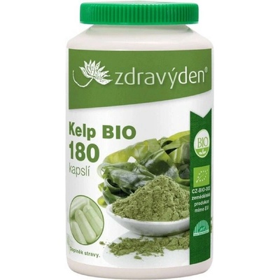 Zdravý den Kelp BIO 180 kapsúl