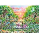 Ravensburger - Puzzle Bicycles Amsterdam - 1 000 piese