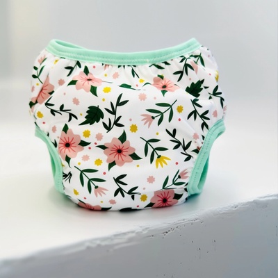 Ritkavsuchu Tréningové nohavičky FLOWERS I XL 18-22 kg
