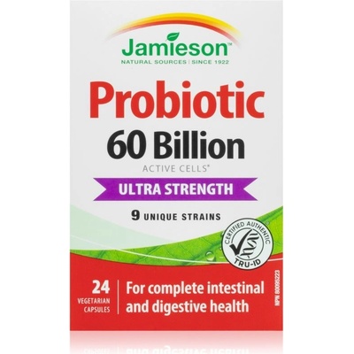 Jamieson Probiotic Ultra Strength 60 Billion 24 kapslí