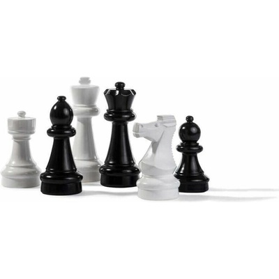 Záhradné plastové šachové figúrky malé 30 cm