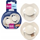 Lovi cumlík silikon dynamický Prime 2ks Coconut/Ivory