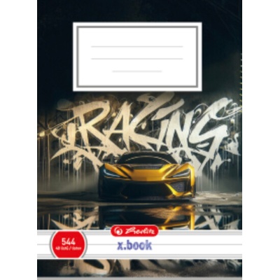 Herlitz Sešit A5 linkovaný 544 Racing Car
