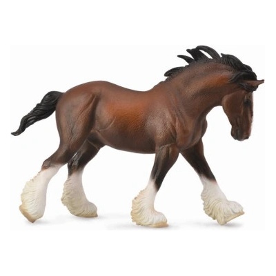 Collecta Clydesdalský kůň hnědý