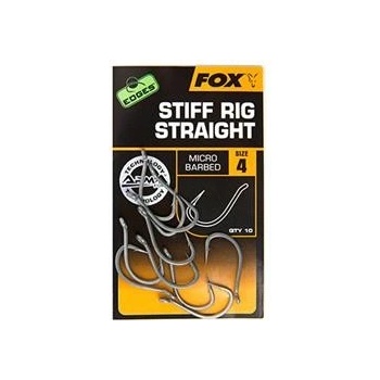FOX Edges Armapoint Stiff Rig Straight Barbless vel.8 10 ks