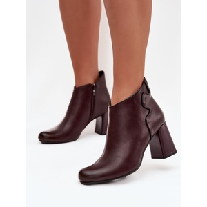 Step in style Дамски боти с ток модел 218707 Step in style