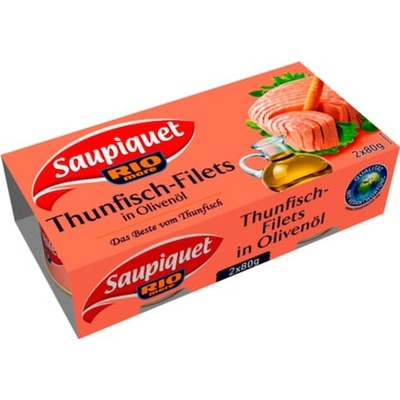 Saupiquet ThunfischFilets in Olivenöl 2X80 g