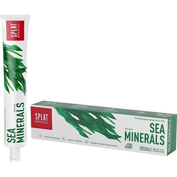 Splat Special Sea Minerals bieliaca zubná pasta príchuť Sea Mint Created Specially for Sea Lovers 75 ml