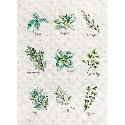 Luca-S Билки и подправки - гоблен със схема b2346