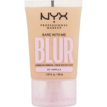 NYX Professional Makeup Bare With Me Blur Tint Foundation zmatňující make-up se středním krytím 05 vanilla 30 ml