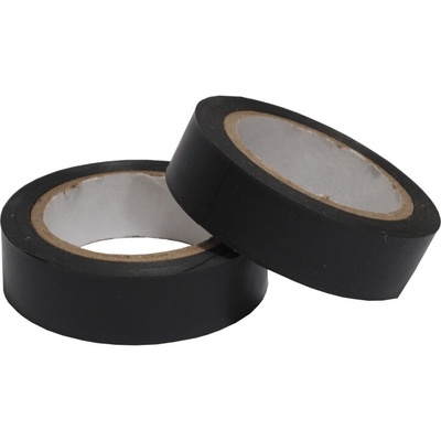 TopTrade Páska elektroizolačná 15 x 0,15 mm x 10 m čierna set 2 ks