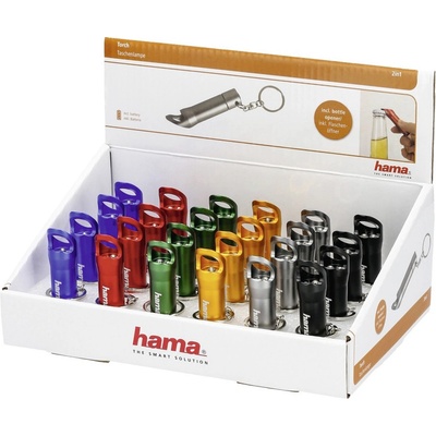 Prívesok na kľúče Hama LED svítilna 2v1 s otvírákem na lahve 136235 H