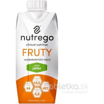 Nutrego FRUTY Jablko 330 ml