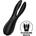 Satisfyer Черен вибратор Satisfyer Threesome 2