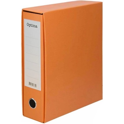 Optima Калъф за документи optima a/4 75 мм оранжев 124286 (124286)