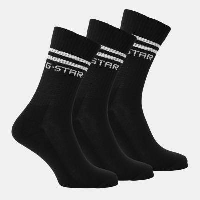 G Star Чорапи G Star Men's Creek Crew Socks - Black