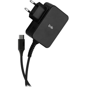 T'nB Зарядно устройство Multimedia, за лаптоп, таблет и смартфон, USB Type-C, 90 W (CHNBTC90W)