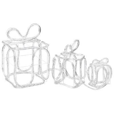 Коледна украса Подаръчни кутии със 180 led за закрито и открито