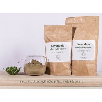 Natubea Levandule mletý květ powder 100 g – Zboží Dáma