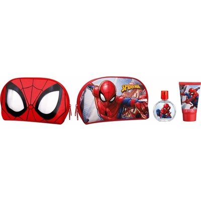 Marvel Spiderman toaletní taška + toaletní voda 50 ml + sprchový gel 100 ml