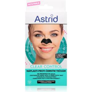 Astrid Clear Control почистващи лентички за лице против черни точки 6 бр