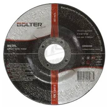 Image 1 of BOLTER Диск за шлайфане на метал ø115х6.0х22.23мм. А30Р | bolter xg53168 (xg53168)
