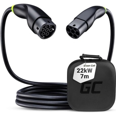 Кабел за зареждане на електрически автомобили Type2 22kW 3x32A 7m (EVKABGC02)