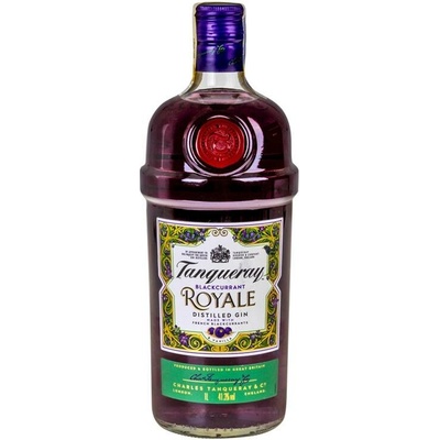 Tanqueray Blackcurrant Distilled Gin 41,3% 1 l (holá láhev)