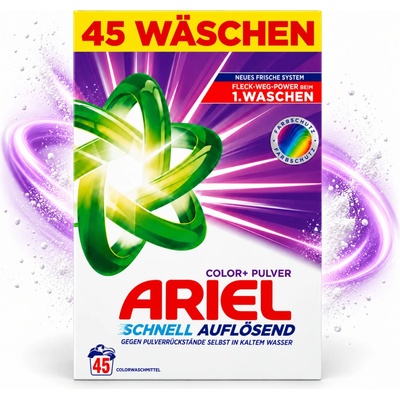 Ariel Color+ prací prášek 2,475 kg 45 PD