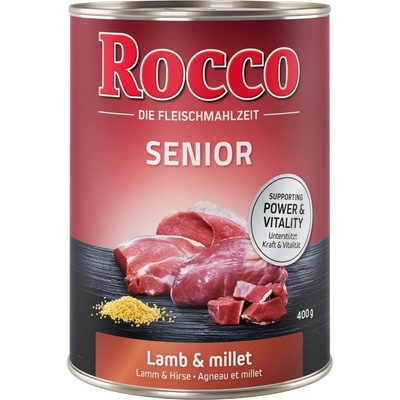 Rocco Senior jehněčí & jáhly 6 x 400 g