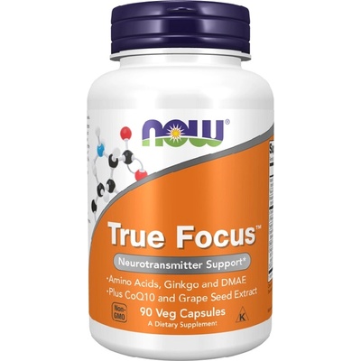 NOW NOW True Focus, 90 Capsules