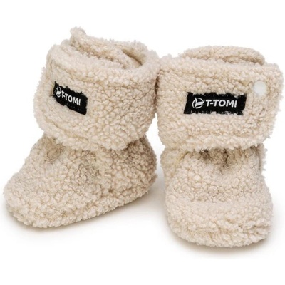 T-tomi capáčky Teddy cream warm