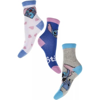 Lilo a Stitch Detské ponožky, 3-balenie