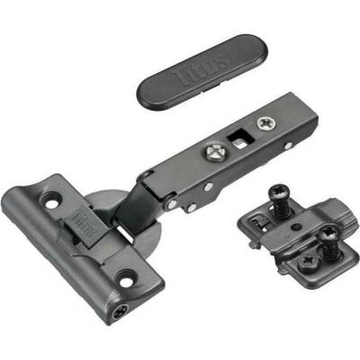 Walteco Miskový závěs naložený, 110°, automatické zavírání, clip-on, tlumení, 1 ks 60023