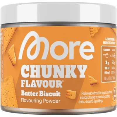 More Nutrition Chunky Flavour vegan - Butter Biscuit