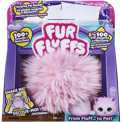 Spin Master FUR FLUFF INTERAKTIVNÍ PLYŠOVÉ KOŤÁTKO