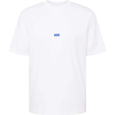 HUGO Тениска 'Nieros' бяло, размер 3XL
