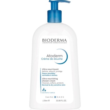 BIODERMA Atoderm Shower Cream подхранващ душ крем за нормална към суха чувствителна кожа 1000ml