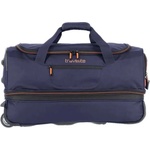 TRAVELITE Сак Travelite Basics 55cm expandable 51/64L Wheeled Duffle bag - Blue (Navy)