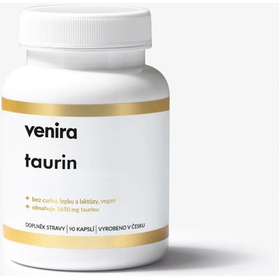 Venira Taurín kapsuly na udržanie energie a kognitívnej výkonnosti 90 kapsúl