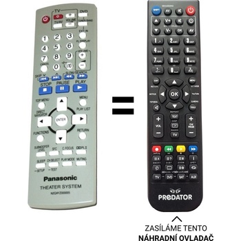 Dálkový ovladač Predátor Panasonic N2QAYZ000005