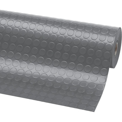 Notrax 745 Dots 'n' Roll Gumený behúň s bublinovým povrchom 3,5 mm sivá 100 cm x 10 m