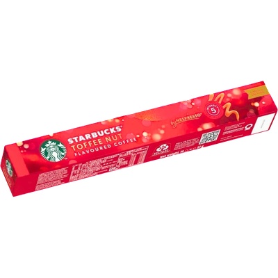 Starbucks Кафе капсули Starbucks Toffee Nut съвместими с Nespresso, 10бр