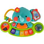 Moni Бебешко музикално пиано Hola Elephant 3135 (108378)