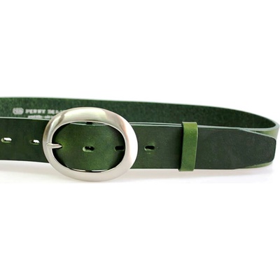 Penny Belts dámský kožený opasek EXKLUZIV 118-R31 zelený